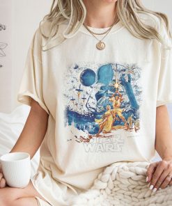 Comfort Colors® Star Wars Shirt, Retro Disney Star Wars Shirt