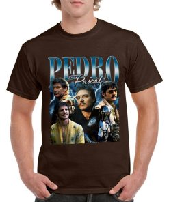 PEDRO PASCAL Shirt, Actor Pedro Pascal Shirt Retro 90s, Javier Peña