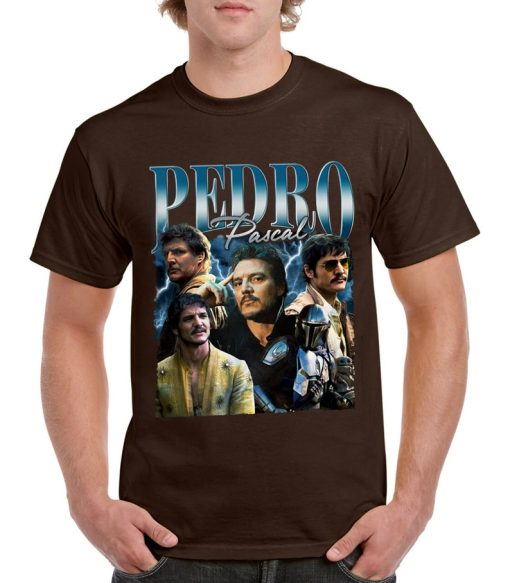 PEDRO PASCAL Shirt, Actor Pedro Pascal Shirt Retro 90s, Javier Peña