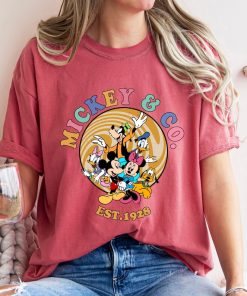 Comfort Colors® Mickey & Co Est 1928 Shirt, Mickey and Friends Shirt