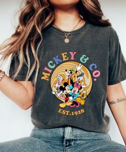 Comfort Colors® Mickey & Co Est 1928 Shirt, Mickey and Friends Shirt