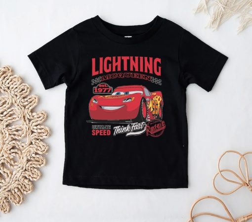 Retro Lightning McQueen Sweatshirt, Pixar Cars Movie Shirt