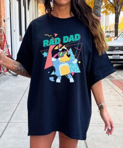 Bluey Bingo Family TShirt Bluey Bandit Rad Dad Shirt Bluey Dad Bluey