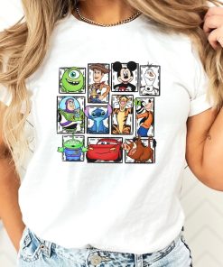 Disney Pixar Collection Character Shirt, Disney Shirt