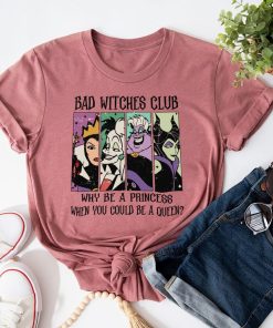 Disney Villains Shirt, Bad Witches Club T-Shirt