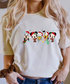 Comfort Colors® Mickey and Friends Christmas Shirt