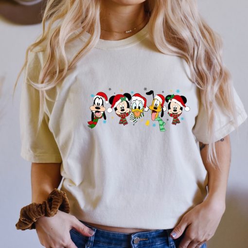 Comfort Colors® Mickey and Friends Christmas Shirt