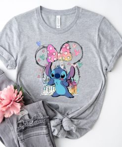 Disney Stitch Shirt, Minnie Bow Stitch Shirt, Stitch Disneyworld Shirt