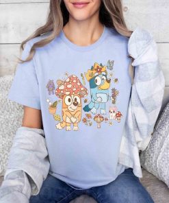 Bluey Mushroom Shirt, Bluey Shirt, Bluey Family Shirt