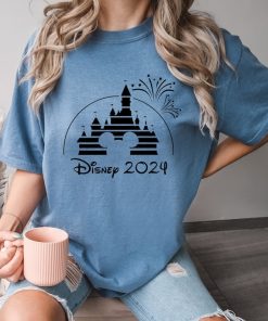 Comfort Colors® Disney 2024 Shirt, Mickey Shirt, Disney Castle Shirt