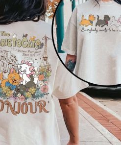 Vintage Two-Sided Aristocats Bonjour Shirt