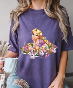 Comfort Colors® Disney Princess Rapunzel Shirt, Disney Kids T Shirt