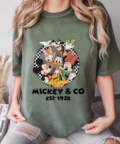 Comfort Colors® Mickey & Co T Shirt, Mickey and Minnie Shirt