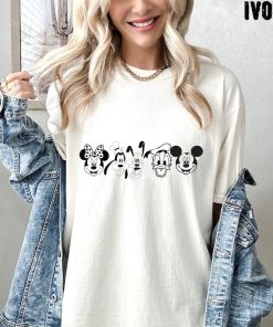 Comfort Colors® Retro Disney World Shirt, Mickey and Friends Shirt