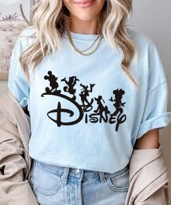 Comfort Colors® Disney T-Shirt, Disney Mickey And Friends Shirt