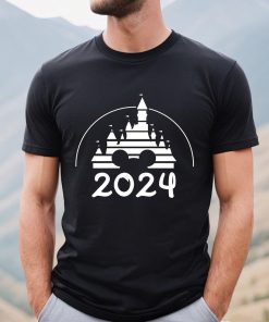 Comfort Colors® Mickey And Minnie Castle T-Shirt, Disney 2024 Shirt