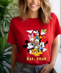 Comfort Colors® Mickey Friends Shirt, Mickey and Co. est. 1928 Shirt