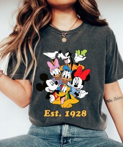 Comfort Colors® Mickey Friends Shirt, Mickey and Co. est. 1928 Shirt