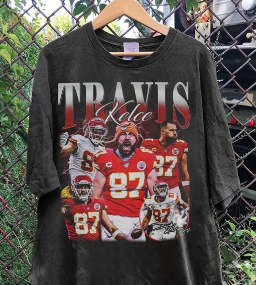 Vintage Travis Kelce Shirt,American Football T-Shirt