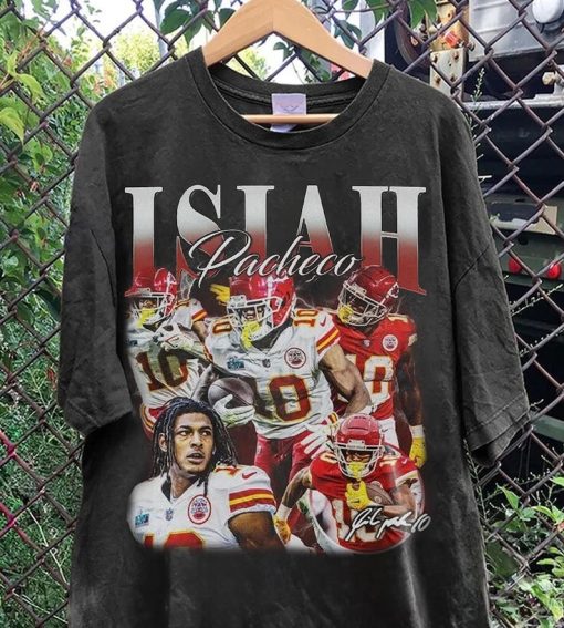 Vintage Isiah Pacheco Shirt,Retro American Football Bootleg Gift