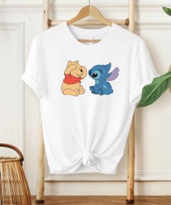 Disney Pooh And Stitch Cute Friends T-Shirt, Disney Friends Shirt