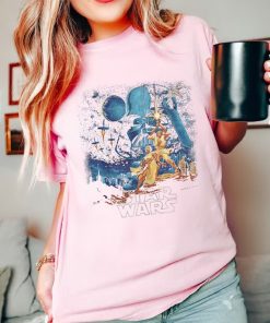 Comfort Colors® Star Wars Shirt, Retro Disney Star Wars Shirt