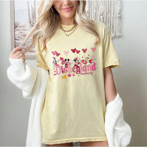 Comfort Colors® Disneyland Valentine T-Shirt, Valentines Day T-Shirt