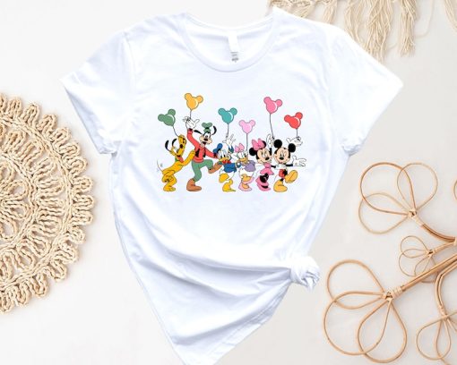 Disneyland Mickey And Friends Shirt, Disney Trip Family Shirt