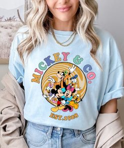 Comfort Colors® Mickey & Co Est 1928 Shirt, Mickey and Friends Shirt