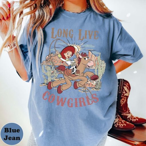 Disney Pixar Toy Story Jessie Long Live Cowgirls Shirt