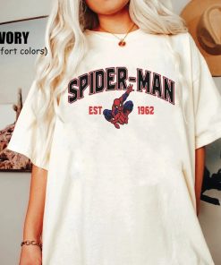 Vintage Spider-Man est 1962 Comfort Color Shirt, The Spiderman Shirt