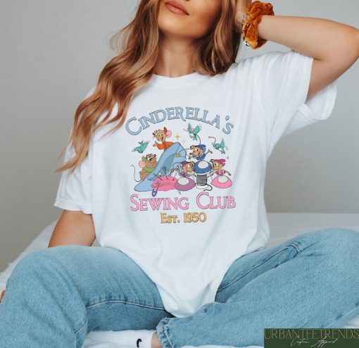 Retro Cinderella's Sewing Club Shirt, Funny Mouses Sweatshirt