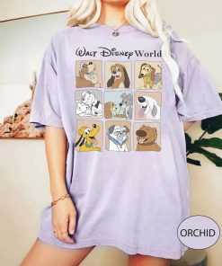 Retro Disney Dogs Comfort Colors Shirt, Walt Disney World Shirt