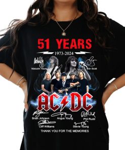 AC/DC Vintage T-Shirt, ACDC Shirt Fan Gifts, Acdc Graphic Tee