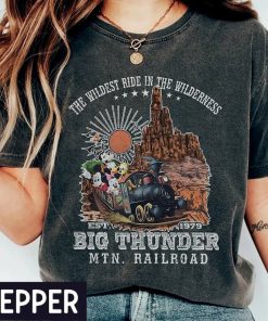 Big Thunder Mountain Tshirt, Kids Disney Shirt, Theme Park Shirt