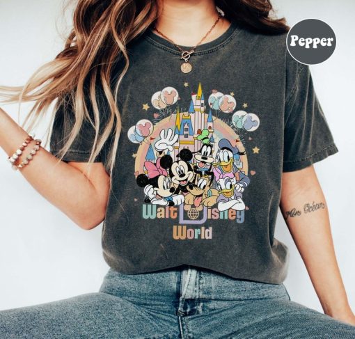 Retro Walt Disney World Shirt, Kids Disney Shirt