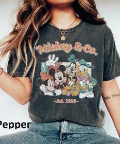 Vintage Mickey and Co 1928 Shirt, Mickey And Friends Shirt