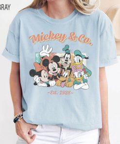 Vintage Mickey and Co 1928 Shirt, Mickey And Friends Shirt