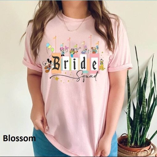 Disney Bride Comfort Colors Shirt, Disney Minnie Bride Shirt