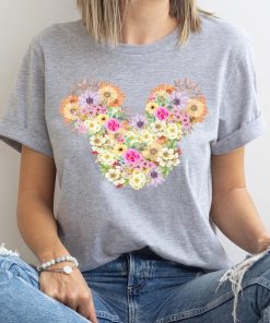 Epcot Flower And Garden Festival Shirt, Flower Mickey Head Shirt