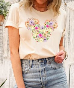 Epcot Flower And Garden Festival Shirt, Flower Mickey Head Shirt