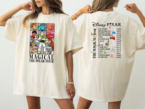 Disney Magical Pixar Tour Shirt, Disney Epcot Shirt