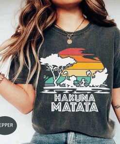 Comfort Color Vintage Disney Hakuna Matata Shirt, Animal Kingdom Shirt