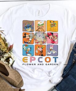 Retro Disney Epcot Flower & Garden Festival 2024 Shirt