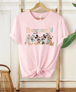 Retro Mickey And Friends Shirt, Disneyworld Est 1971 T-Shirt