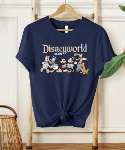 Retro Mickey And Friends Shirt, Disneyworld Est 1971 T-Shirt