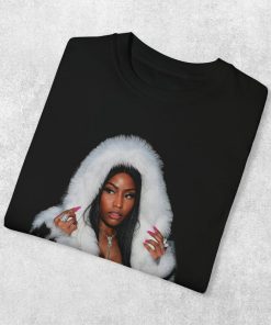 Hot Rapper Nicki Minaj Queen Graphic Tee, Y2K Iconic Unisex Shirt