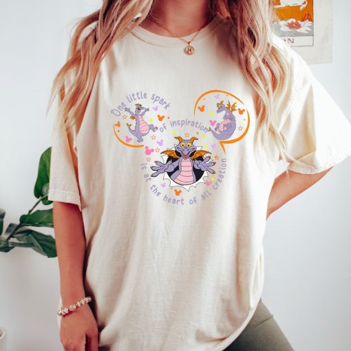 Comfort Colors® Disney Figment T Shirt, One Little Spark Shirt