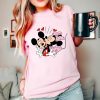 Comfort Colors® Mickey And Minnie Valentines Day T-Shirt