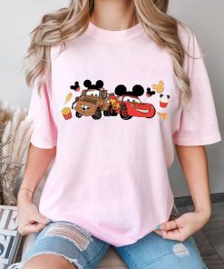 Comfort Colors® Disney Pixar Cars T Shirt, McQueen and Mater Shirt